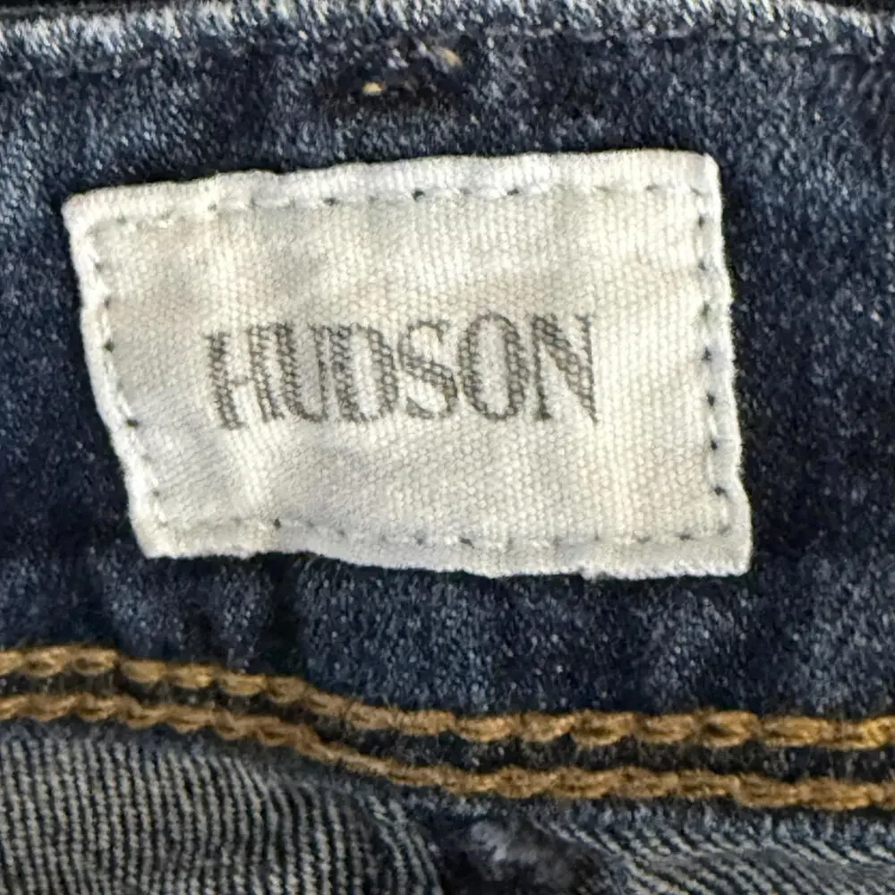 HUDSON Collin Flap Skinny Jean WMS‎ Size 26 Minimalist Core Preppy Modern Luxury
